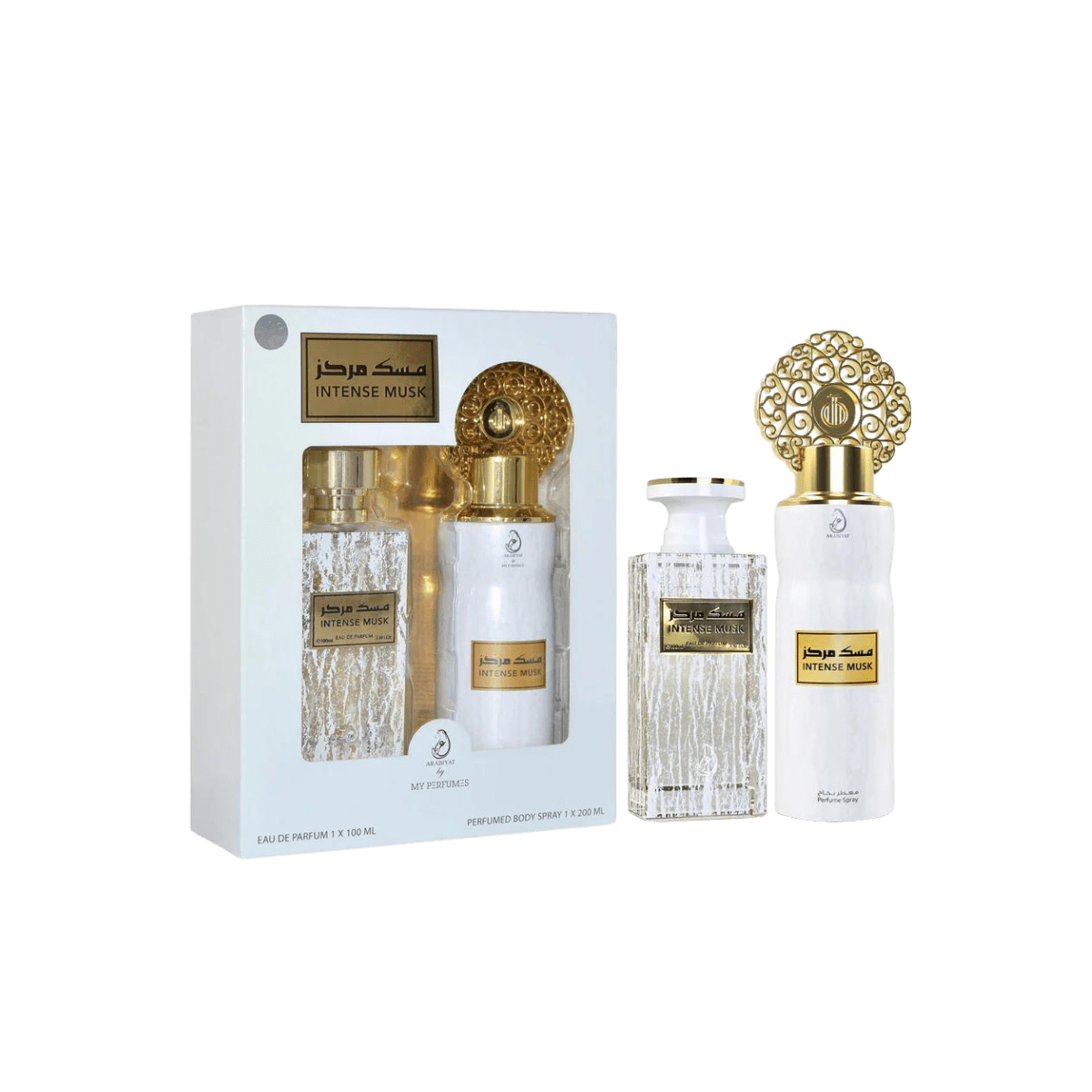 Intense Musk Coffret( deo + parfum ) 1 Intense Musk Coffret (Deo + Parfum) - My Perfumes | AK Parfumerie | Parfum Dakar