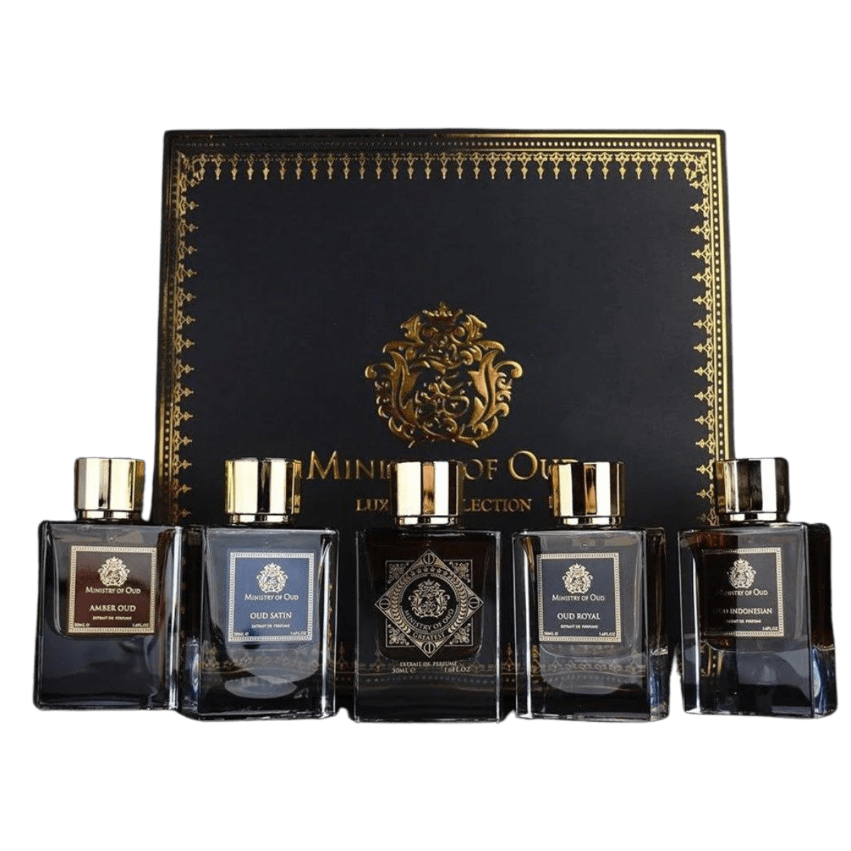 Coffret Ministry Oud 1 Coffret Ministry Oud 50ml Signature Set - Ministry Oud - AK Parfumerie | parfum dakar